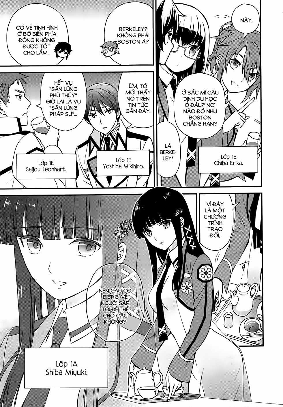Mahouka Koukou No Rettousei – Raihousha Hen Chapter 1 trang 5