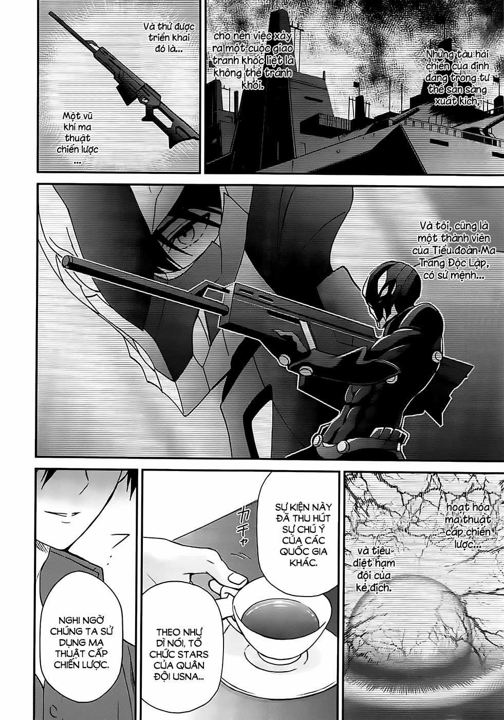Mahouka Koukou No Rettousei – Raihousha Hen Chapter 1 trang 8