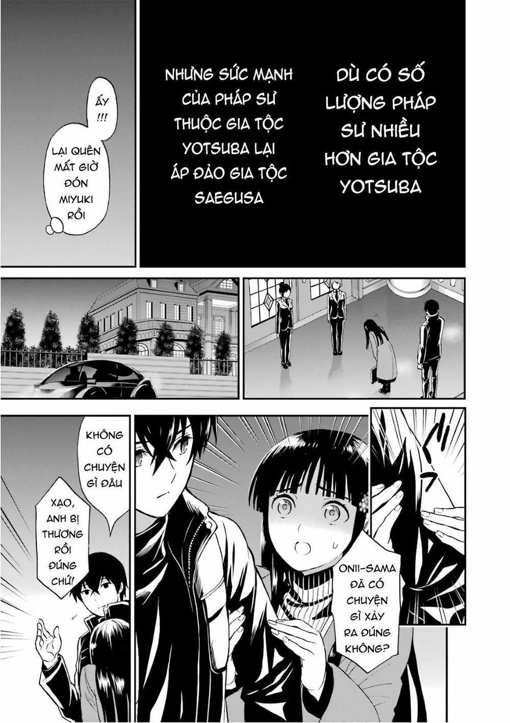 Mahouka Koukou No Rettousei – Raihousha Hen Chapter 25 trang 22