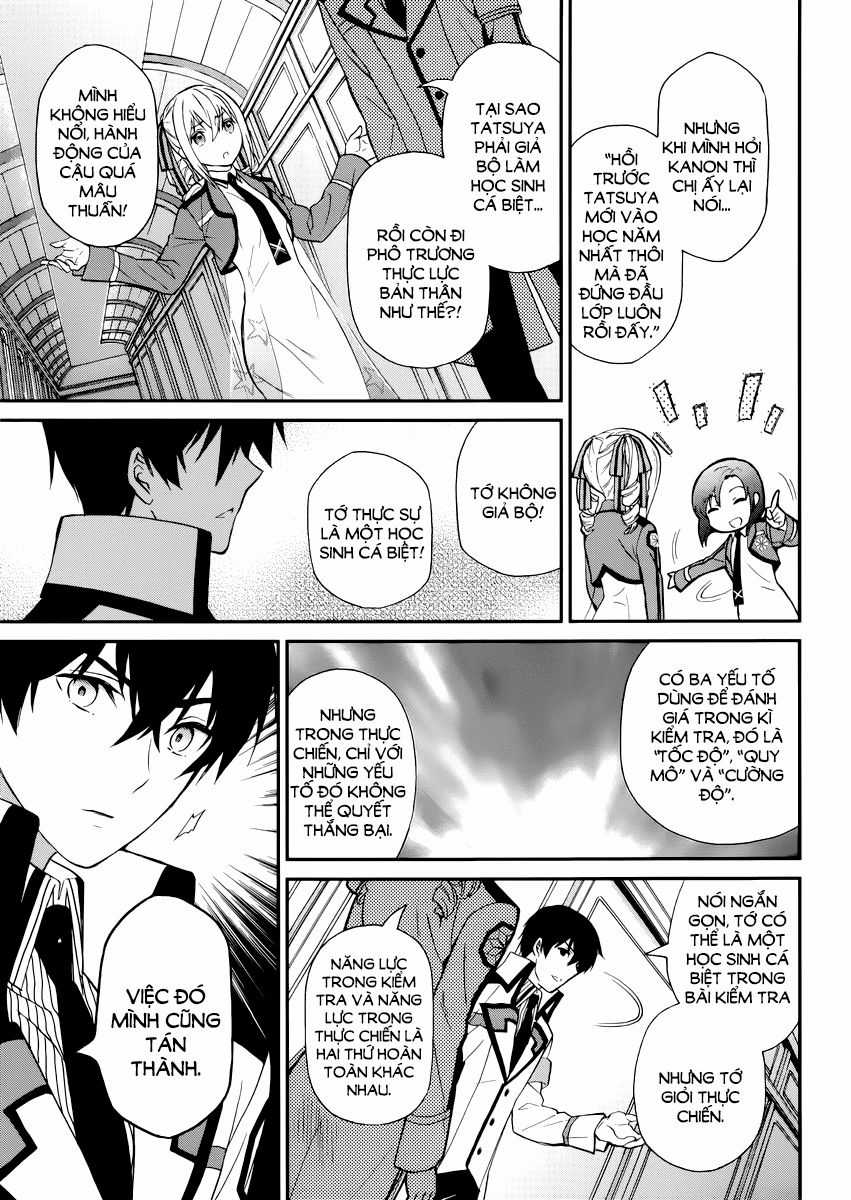 Mahouka Koukou No Rettousei – Raihousha Hen Chapter 3 trang 12