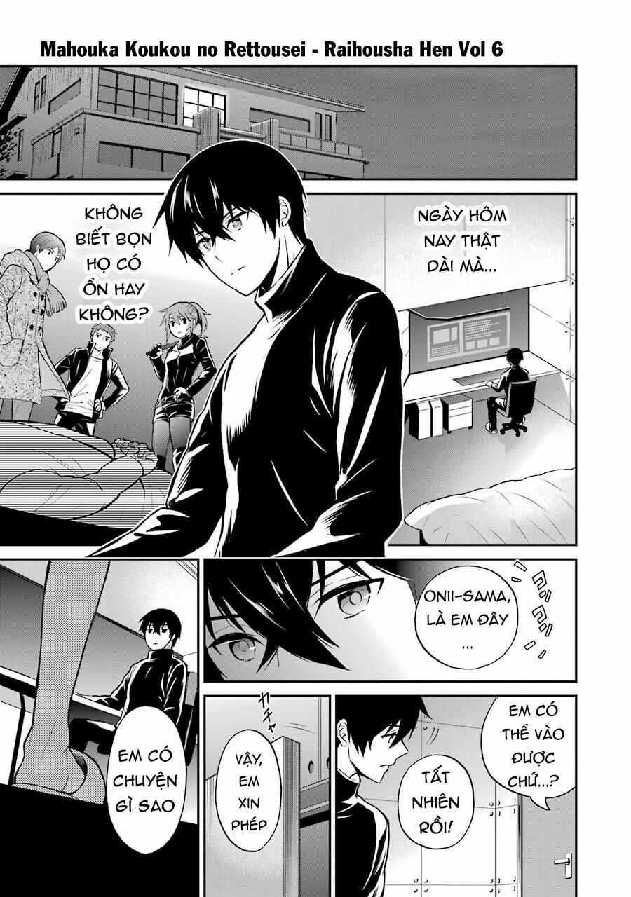 Mahouka Koukou No Rettousei – Raihousha Hen Chapter 32 trang 13