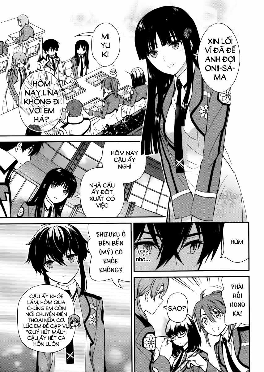 Mahouka Koukou No Rettousei – Raihousha Hen Chapter 4 trang 13