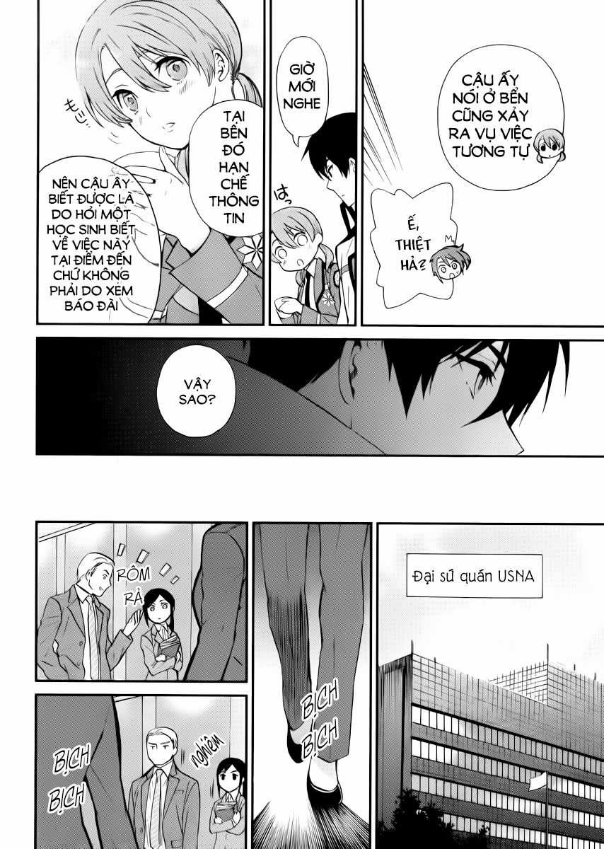 Mahouka Koukou No Rettousei – Raihousha Hen Chapter 4 trang 14