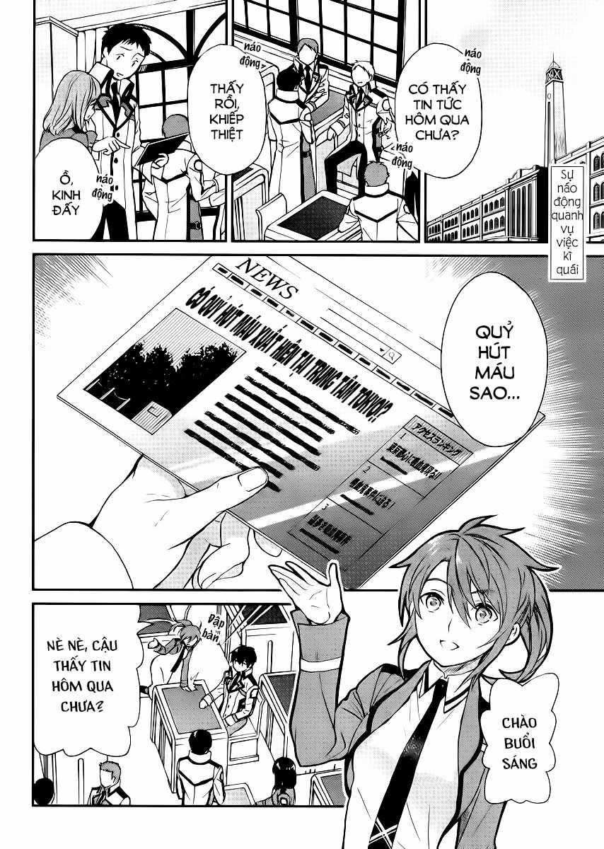 Mahouka Koukou No Rettousei – Raihousha Hen Chapter 4 trang 2