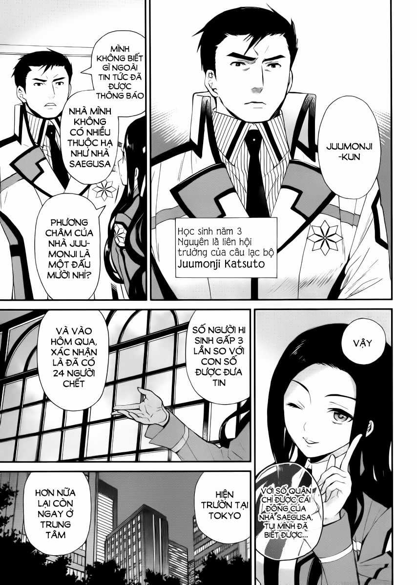 Mahouka Koukou No Rettousei – Raihousha Hen Chapter 4 trang 7