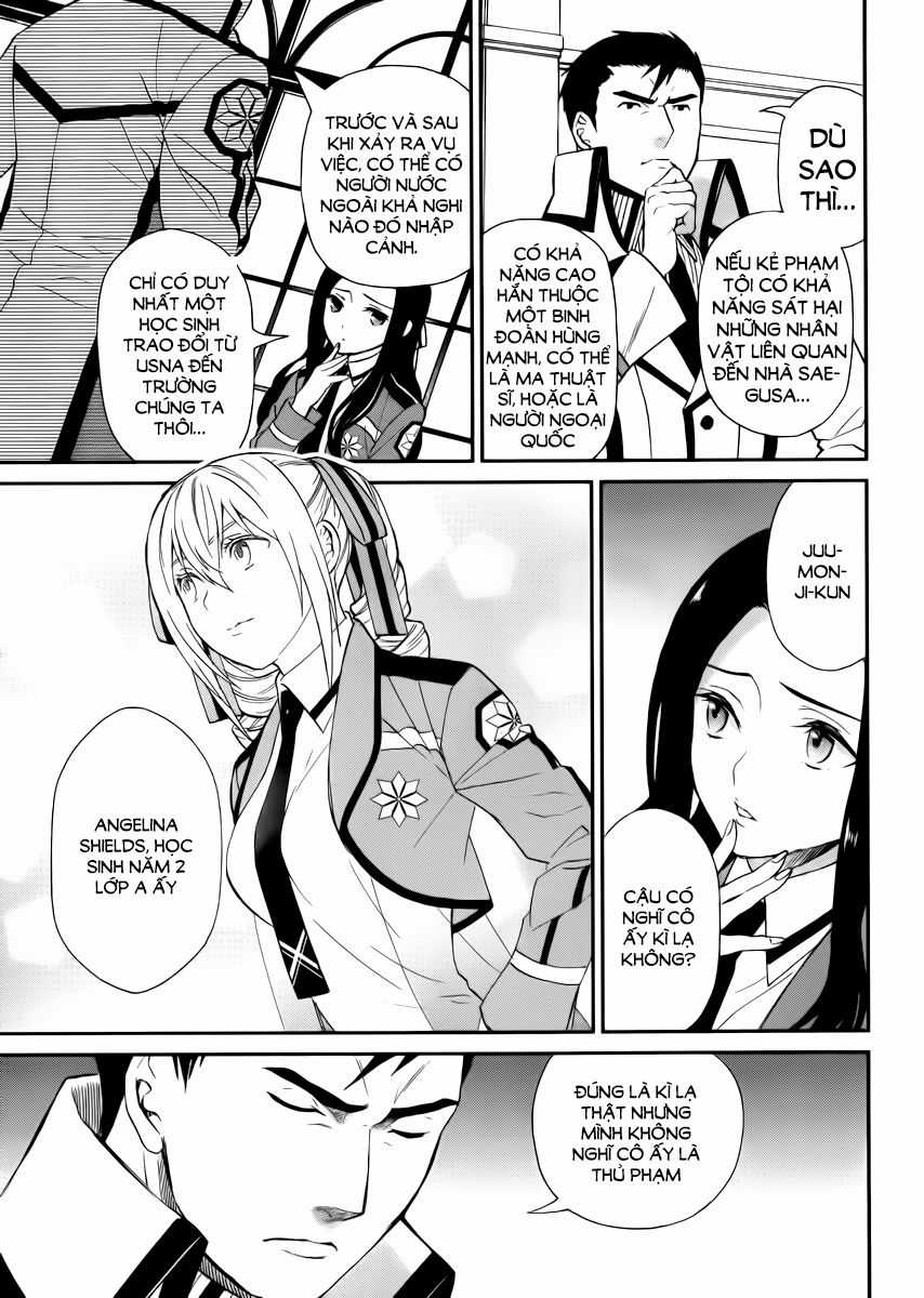 Mahouka Koukou No Rettousei – Raihousha Hen Chapter 4 trang 9