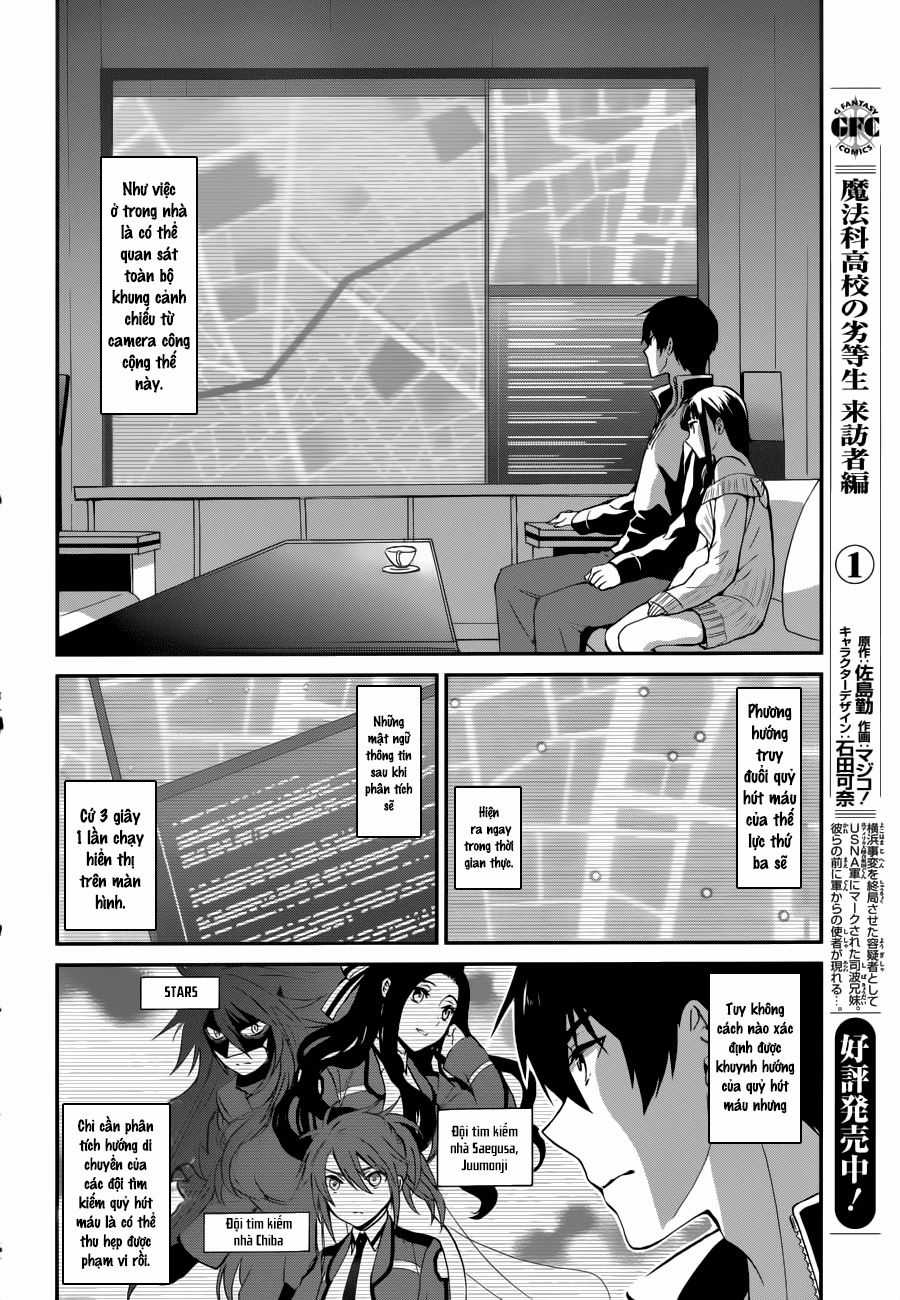 Mahouka Koukou No Rettousei – Raihousha Hen Chapter 9 trang 10