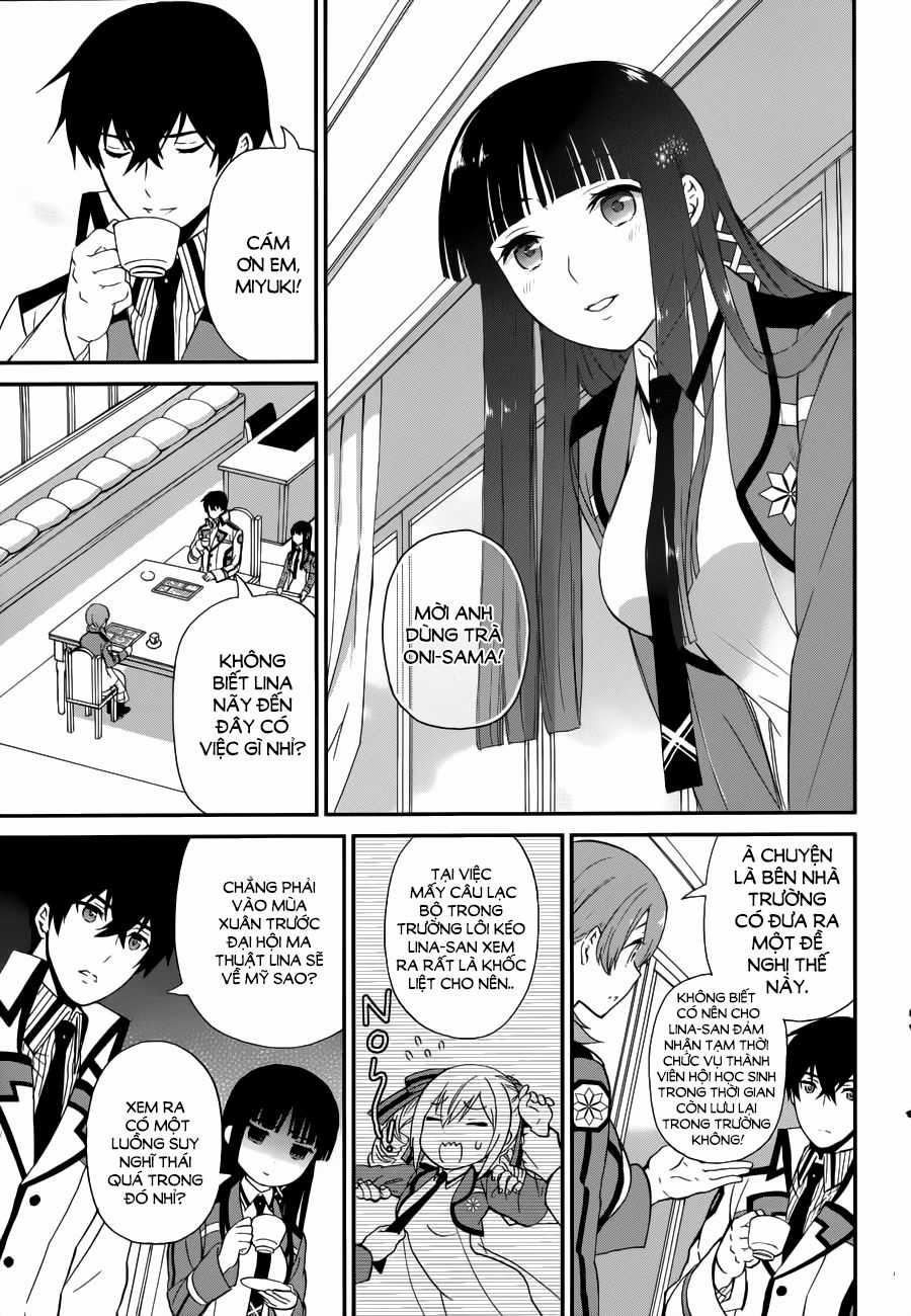 Mahouka Koukou No Rettousei – Raihousha Hen Chapter 9 trang 5
