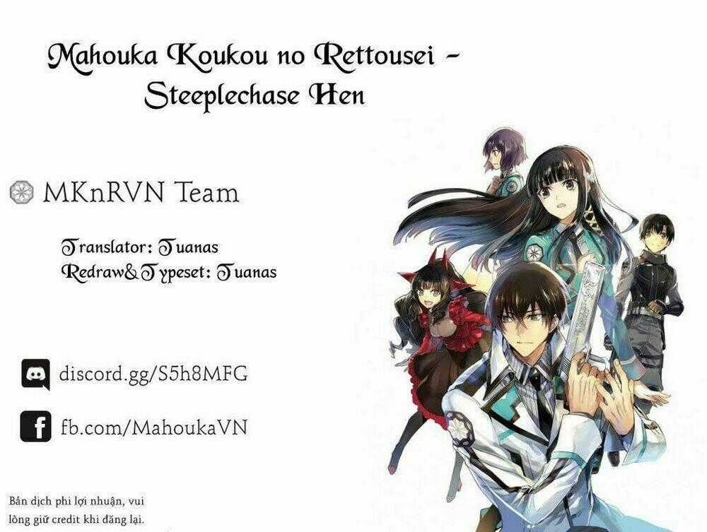 Mahouka Koukou No Rettousei - Steeplechase Hen Chapter 1 trang 35