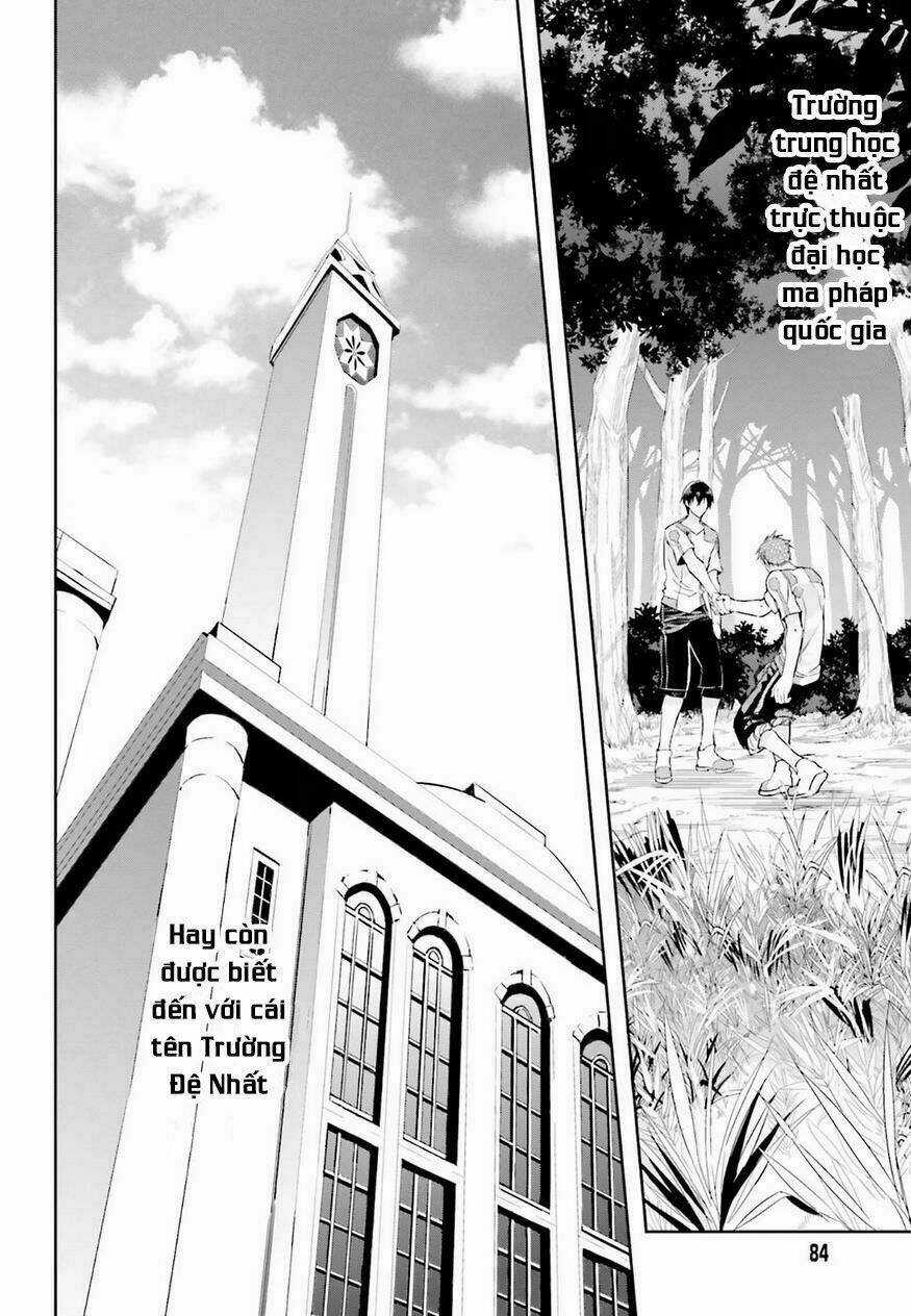 Mahouka Koukou No Rettousei - Steeplechase Hen Chapter 1 trang 7