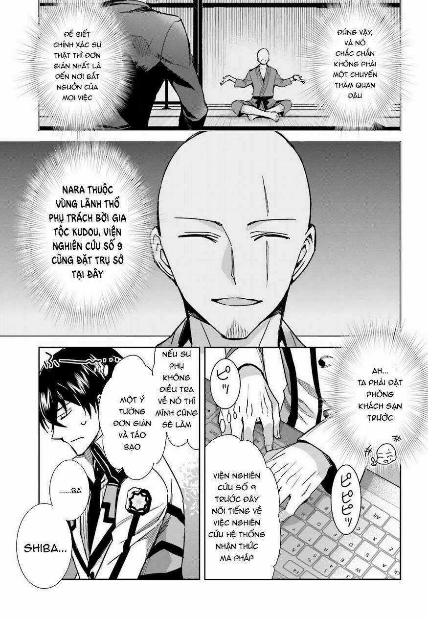 Mahouka Koukou No Rettousei - Steeplechase Hen Chapter 3 trang 11