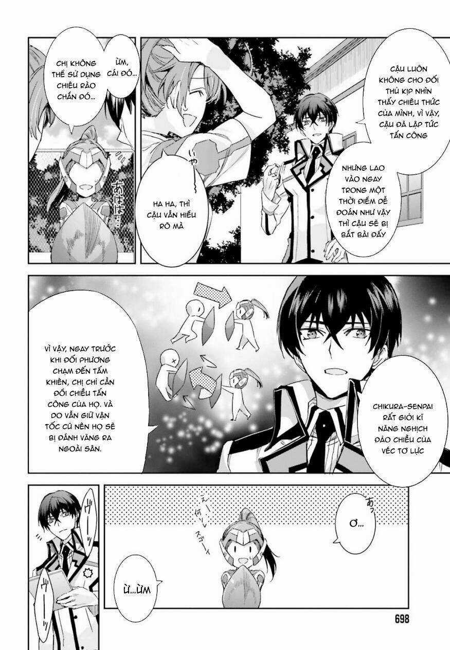 Mahouka Koukou No Rettousei - Steeplechase Hen Chapter 4 trang 18