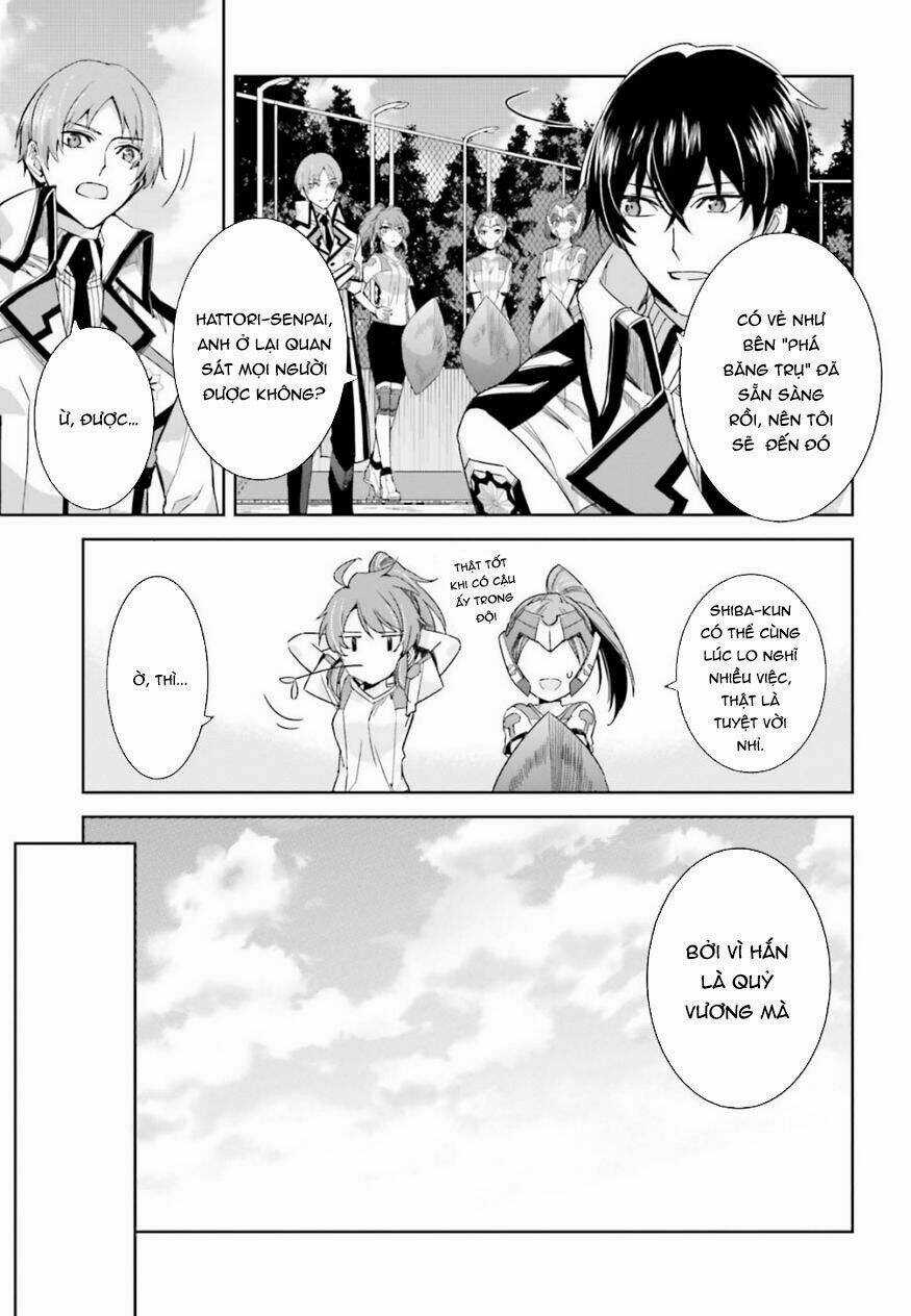 Mahouka Koukou No Rettousei - Steeplechase Hen Chapter 4 trang 19