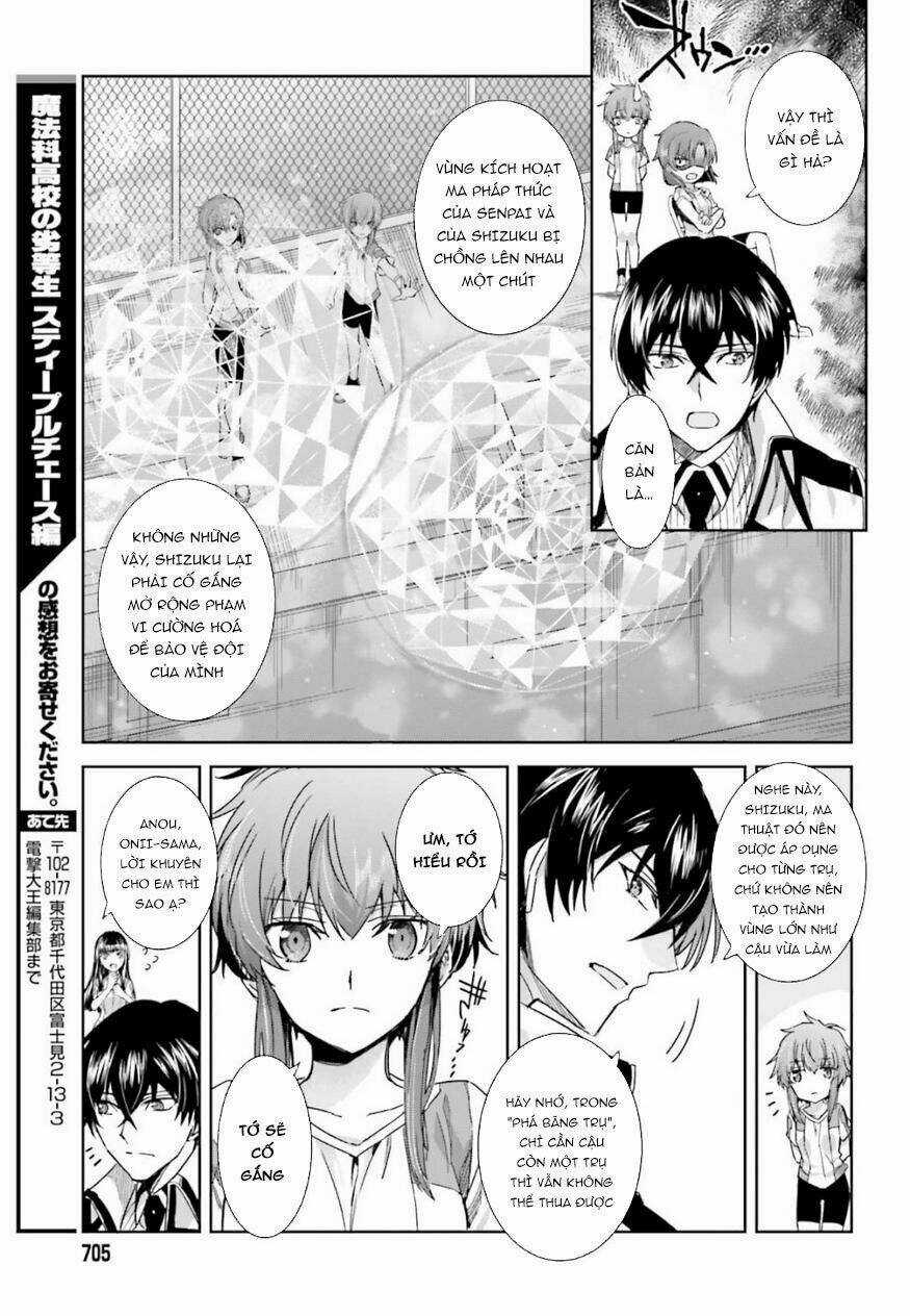 Mahouka Koukou No Rettousei - Steeplechase Hen Chapter 4 trang 25