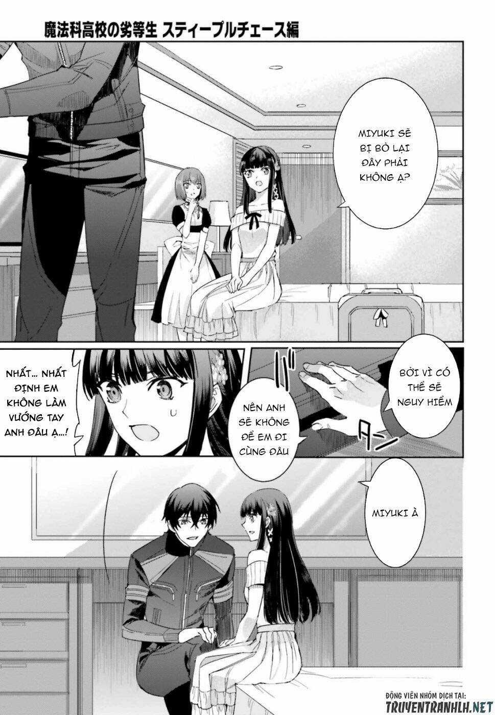 Mahouka Koukou No Rettousei - Steeplechase Hen Chapter 6 trang 12