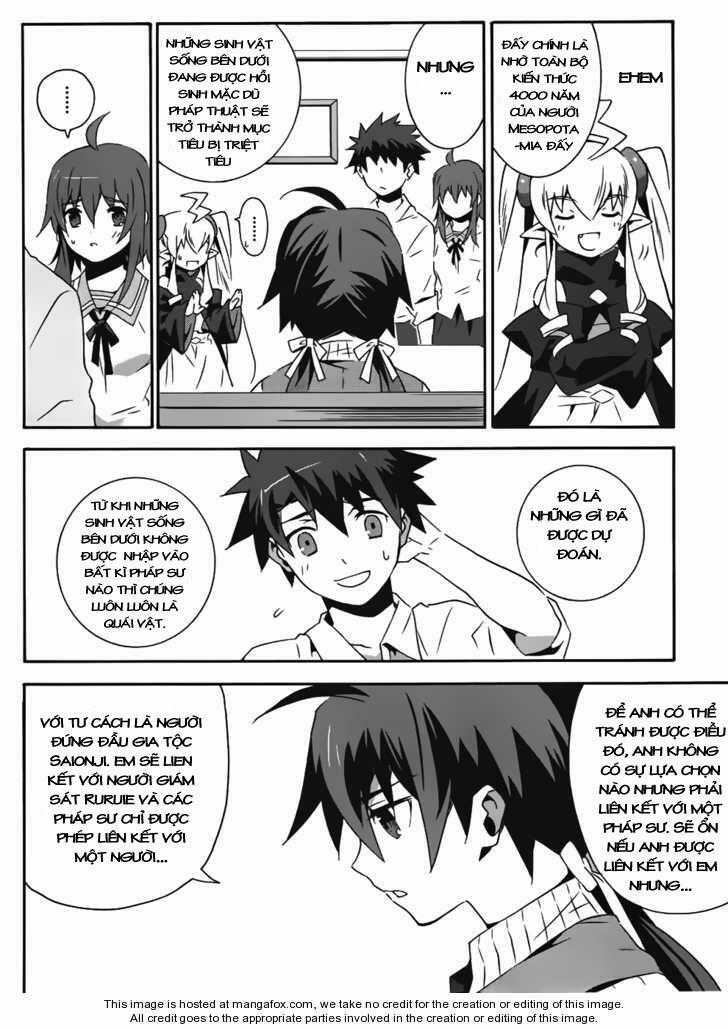 Mahoutsukai (♂) to Deshi (♀) no Futekisetsu na Kankei Chapter 12 trang 27