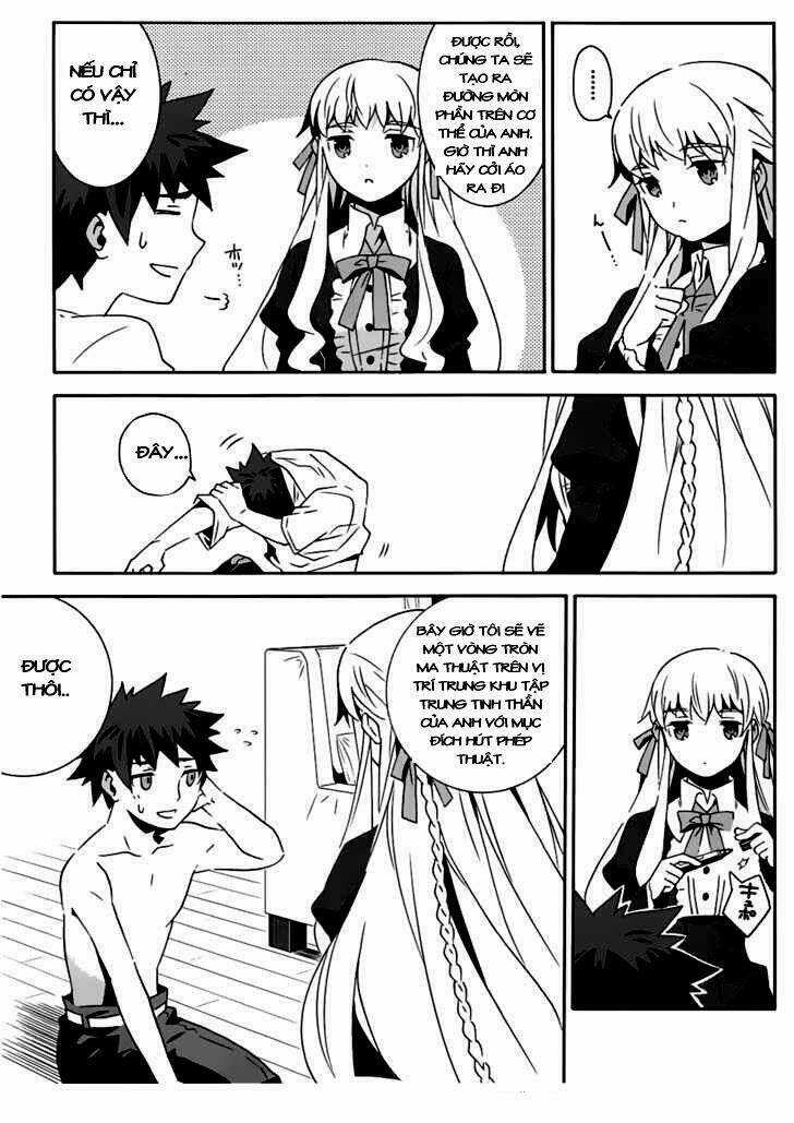 Mahoutsukai (♂) to Deshi (♀) no Futekisetsu na Kankei Chapter 13 trang 11