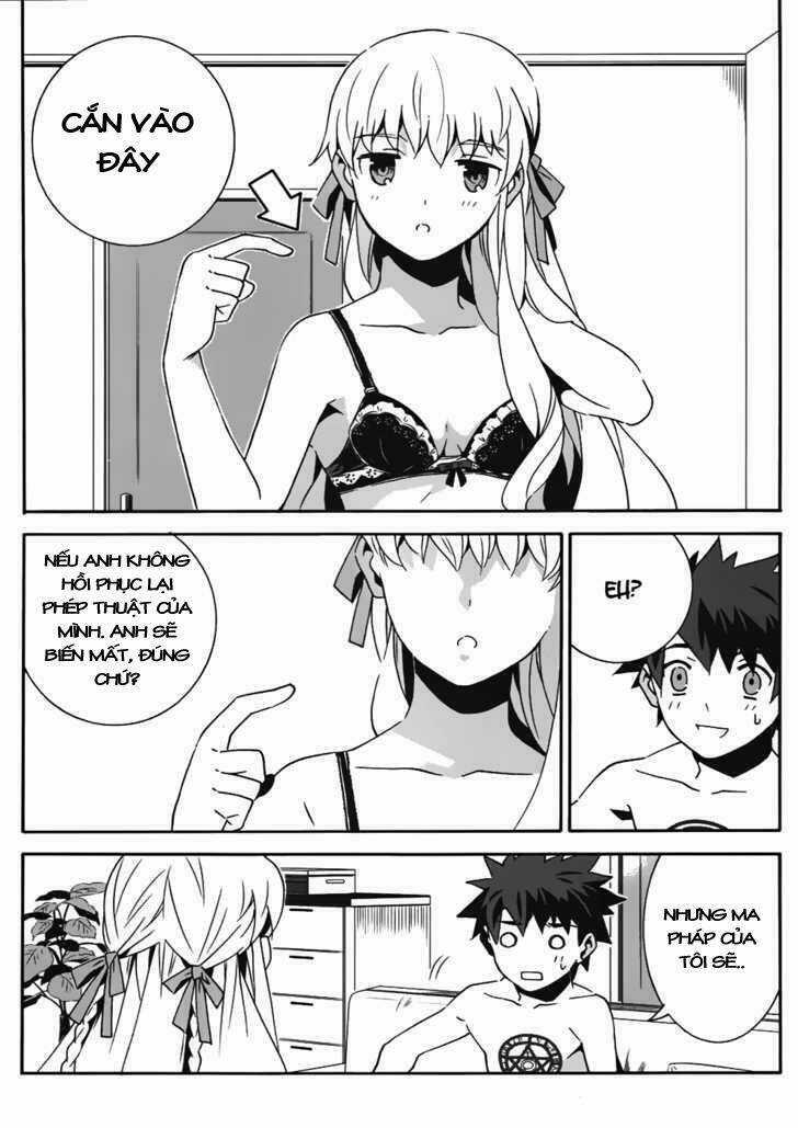 Mahoutsukai (♂) to Deshi (♀) no Futekisetsu na Kankei Chapter 13 trang 17