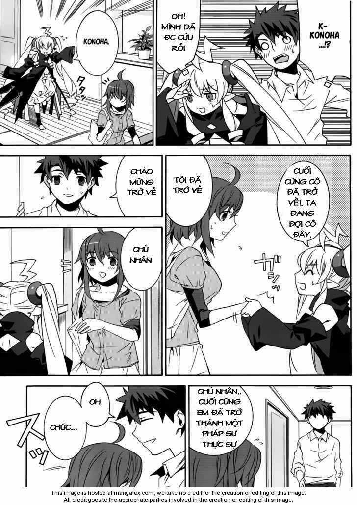 Mahoutsukai (♂) to Deshi (♀) no Futekisetsu na Kankei Chapter 15 trang 13