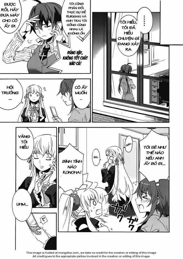 Mahoutsukai (♂) to Deshi (♀) no Futekisetsu na Kankei Chapter 15 trang 23