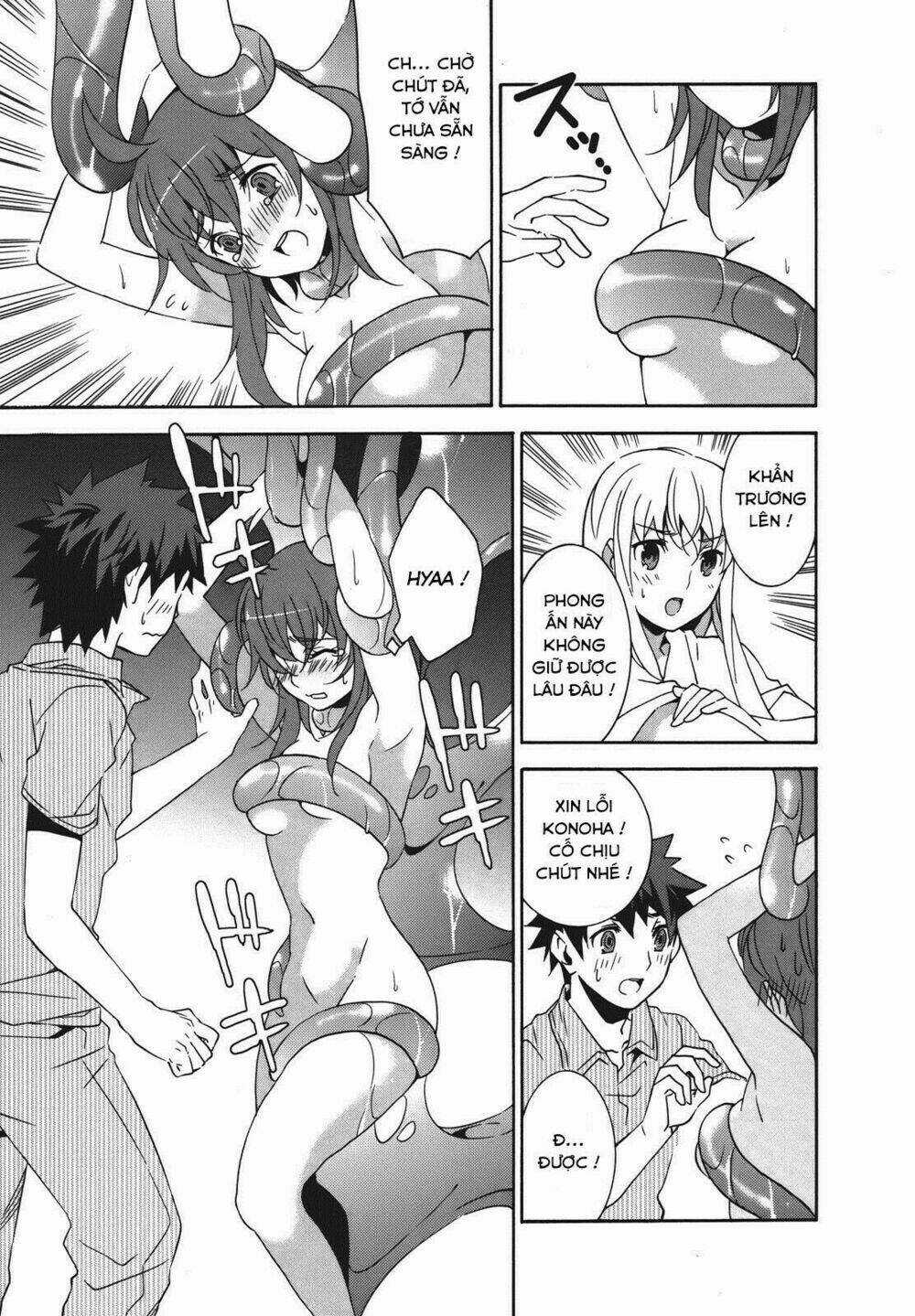 Mahoutsukai (♂) to Deshi (♀) no Futekisetsu na Kankei Chapter 17 trang 19