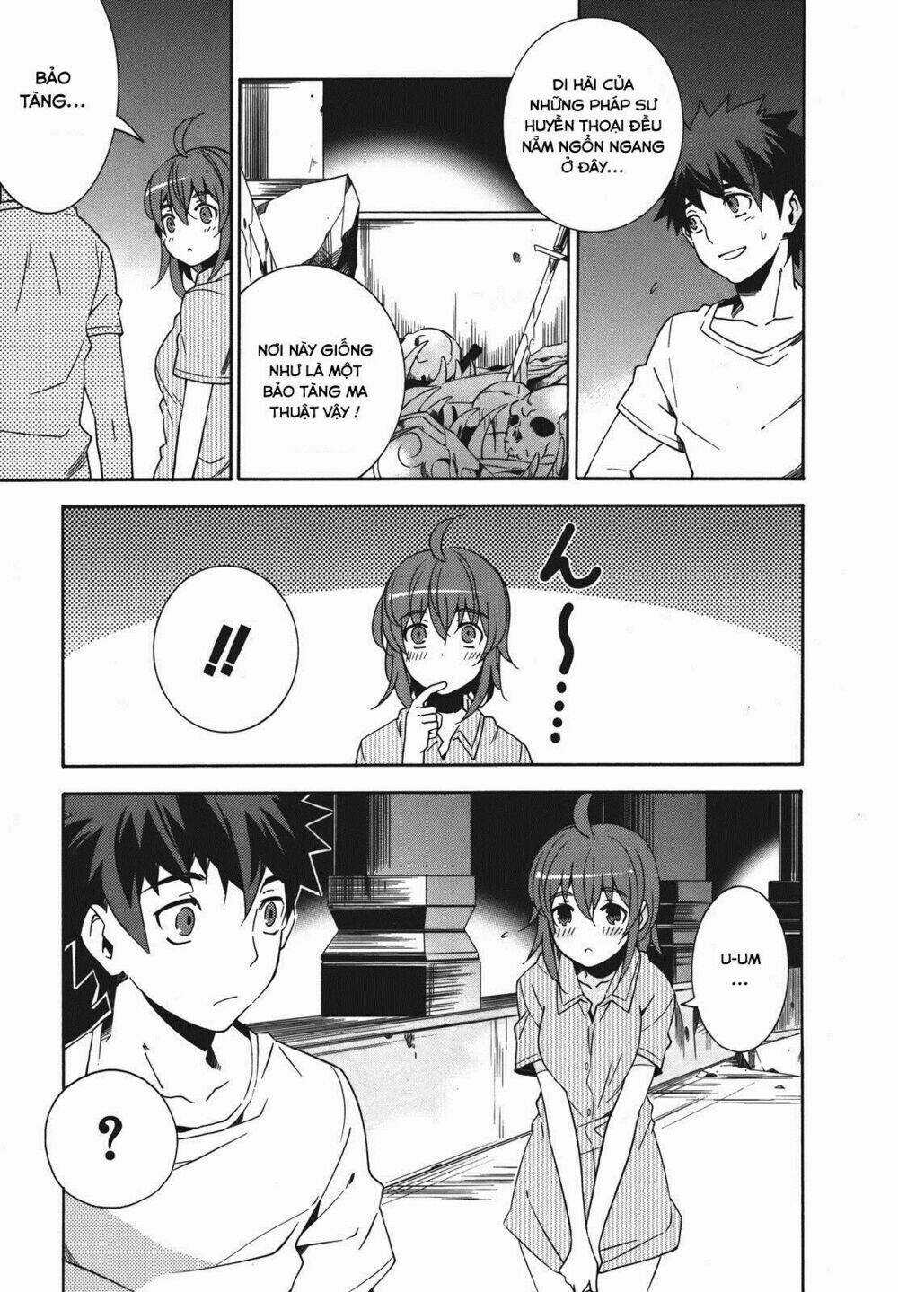 Mahoutsukai (♂) to Deshi (♀) no Futekisetsu na Kankei Chapter 19 trang 12