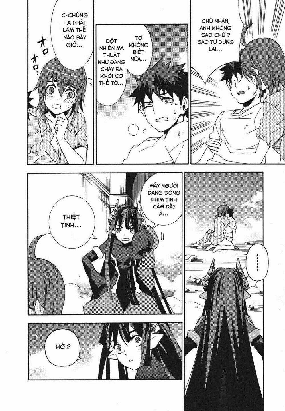 Mahoutsukai (♂) to Deshi (♀) no Futekisetsu na Kankei Chapter 20 trang 28