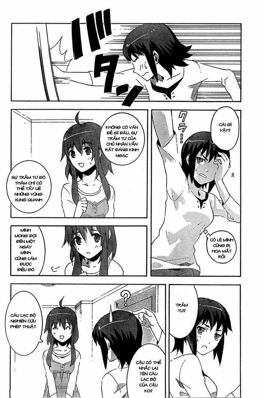 Mahoutsukai (♂) to Deshi (♀) no Futekisetsu na Kankei Chapter 4 trang 13