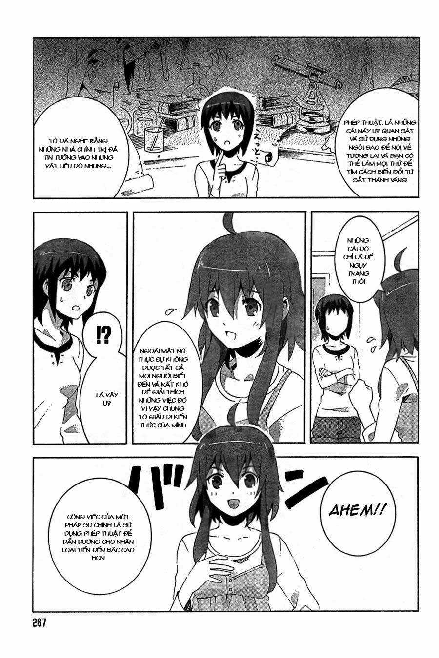 Mahoutsukai (♂) to Deshi (♀) no Futekisetsu na Kankei Chapter 4 trang 14