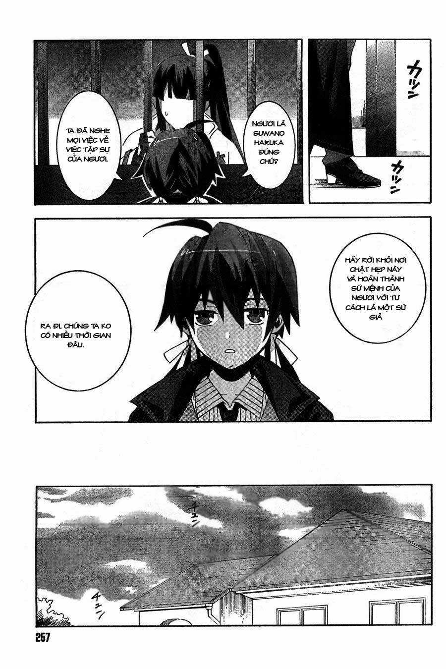 Mahoutsukai (♂) to Deshi (♀) no Futekisetsu na Kankei Chapter 4 trang 4