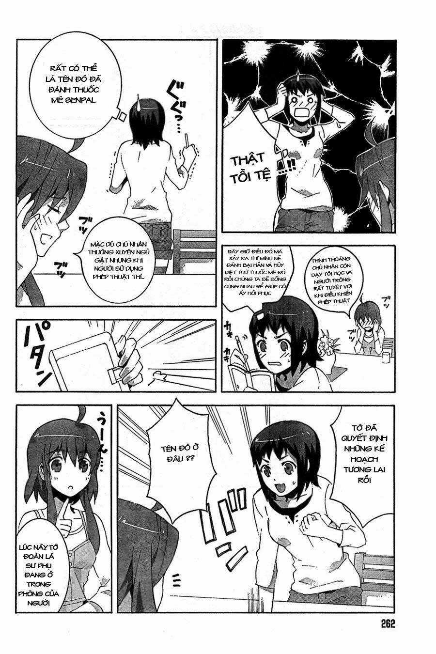 Mahoutsukai (♂) to Deshi (♀) no Futekisetsu na Kankei Chapter 4 trang 9