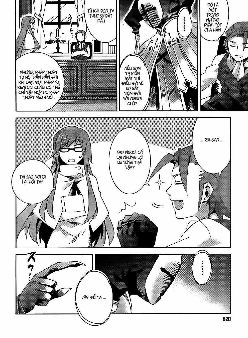 Mahoutsukai (♂) to Deshi (♀) no Futekisetsu na Kankei Chapter 6 trang 9