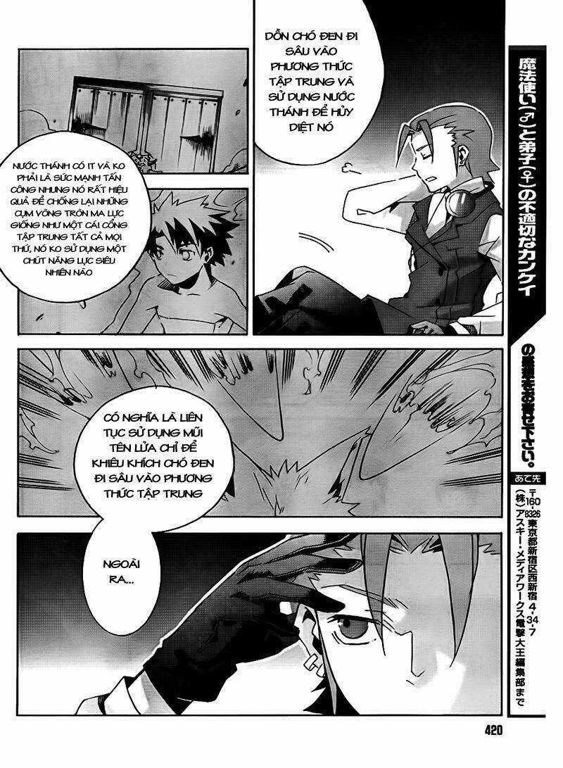 Mahoutsukai (♂) to Deshi (♀) no Futekisetsu na Kankei Chapter 7 trang 37