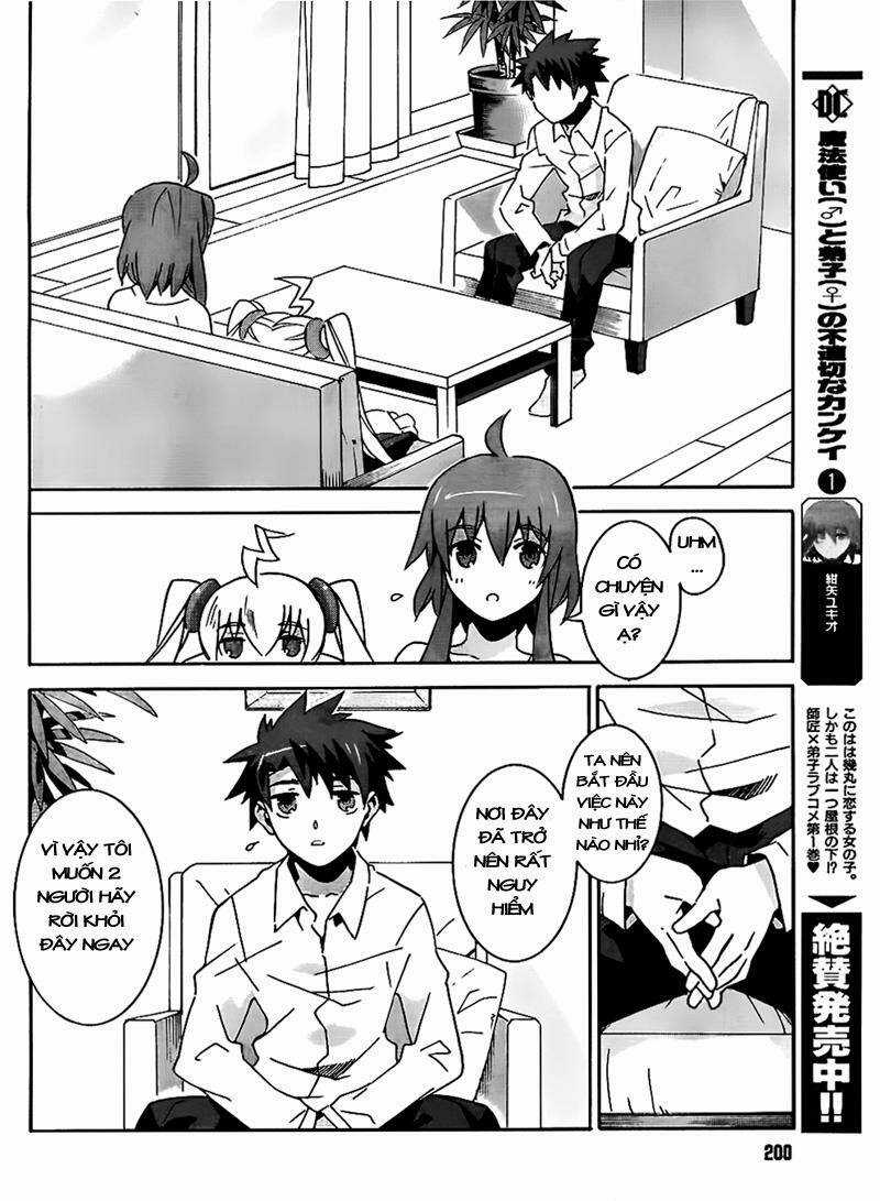 Mahoutsukai (♂) to Deshi (♀) no Futekisetsu na Kankei Chapter 8 trang 24