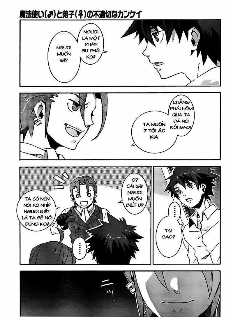 Mahoutsukai (♂) to Deshi (♀) no Futekisetsu na Kankei Chapter 8 trang 33