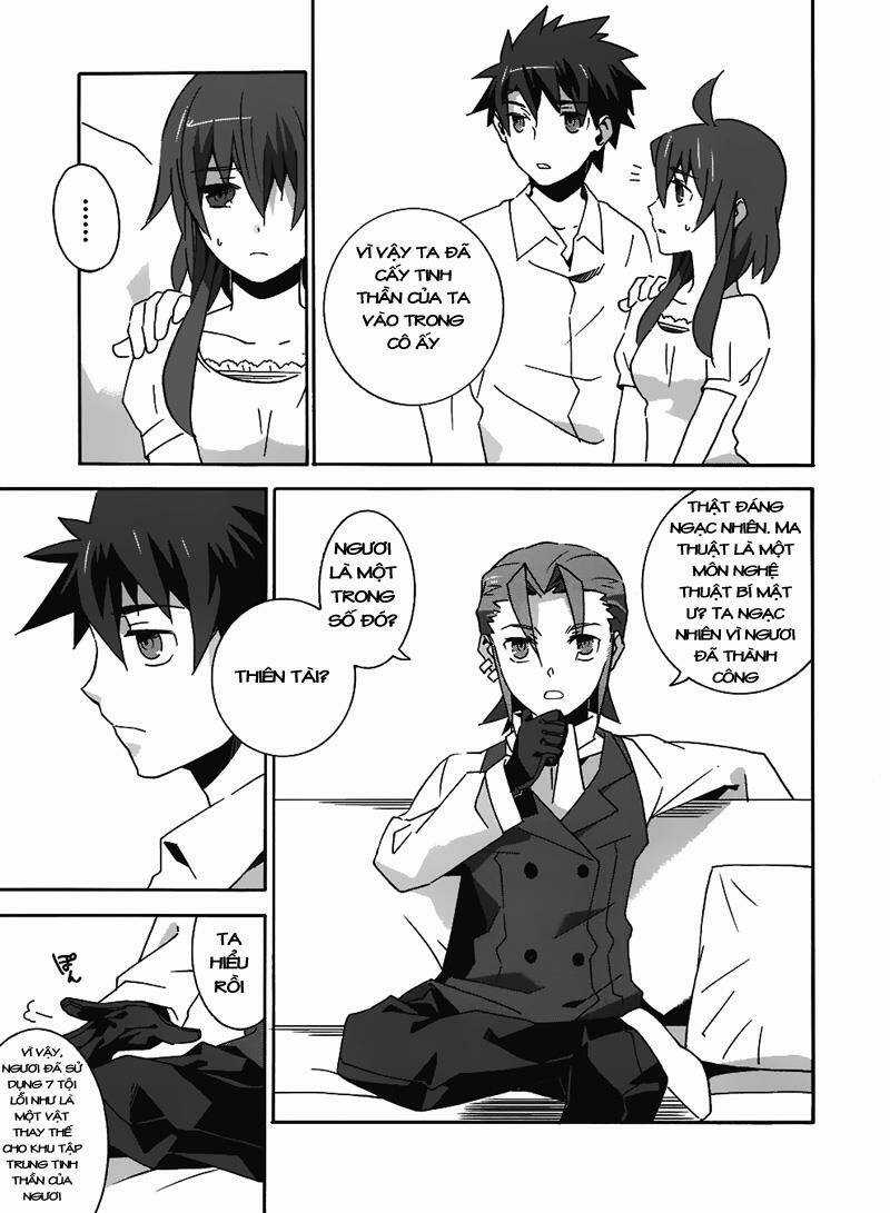 Mahoutsukai (♂) to Deshi (♀) no Futekisetsu na Kankei Chapter 9 trang 15