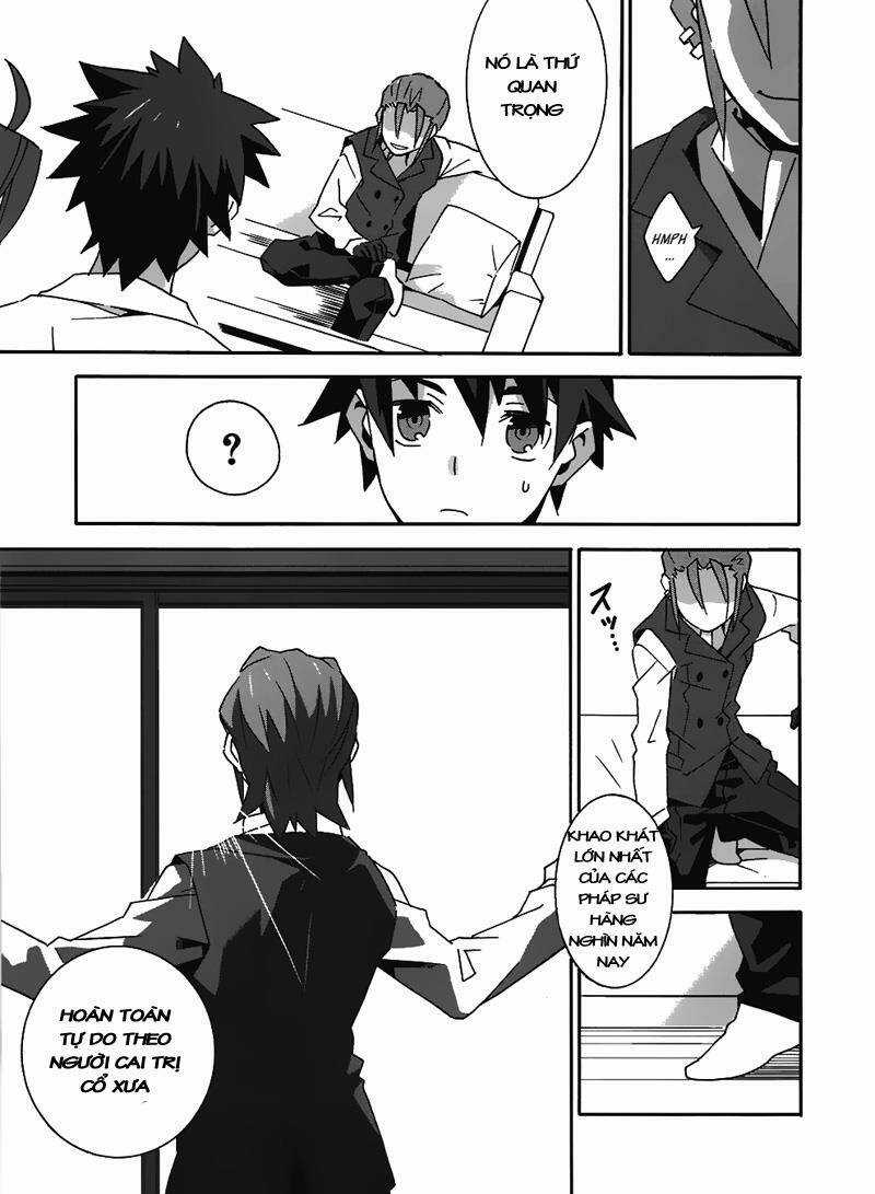 Mahoutsukai (♂) to Deshi (♀) no Futekisetsu na Kankei Chapter 9 trang 17