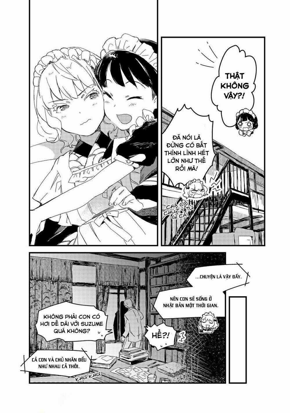 Maid-San Wa Taberu Dake Chapter 17 trang 13