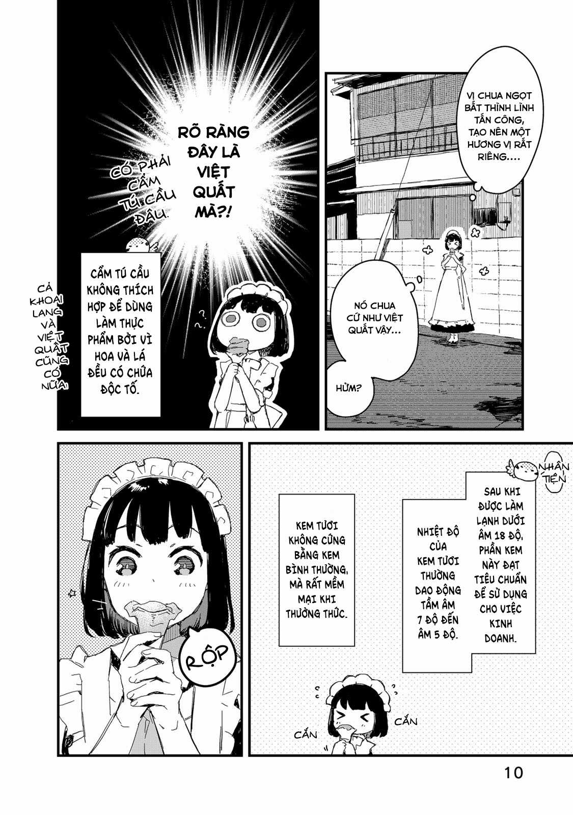 Maid-San Wa Taberu Dake Chapter 21: Kem Tươi trang 7