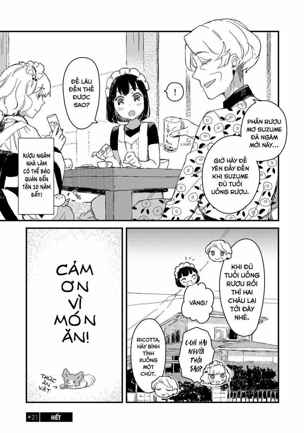 Maid-San Wa Taberu Dake Chapter 22 trang 12