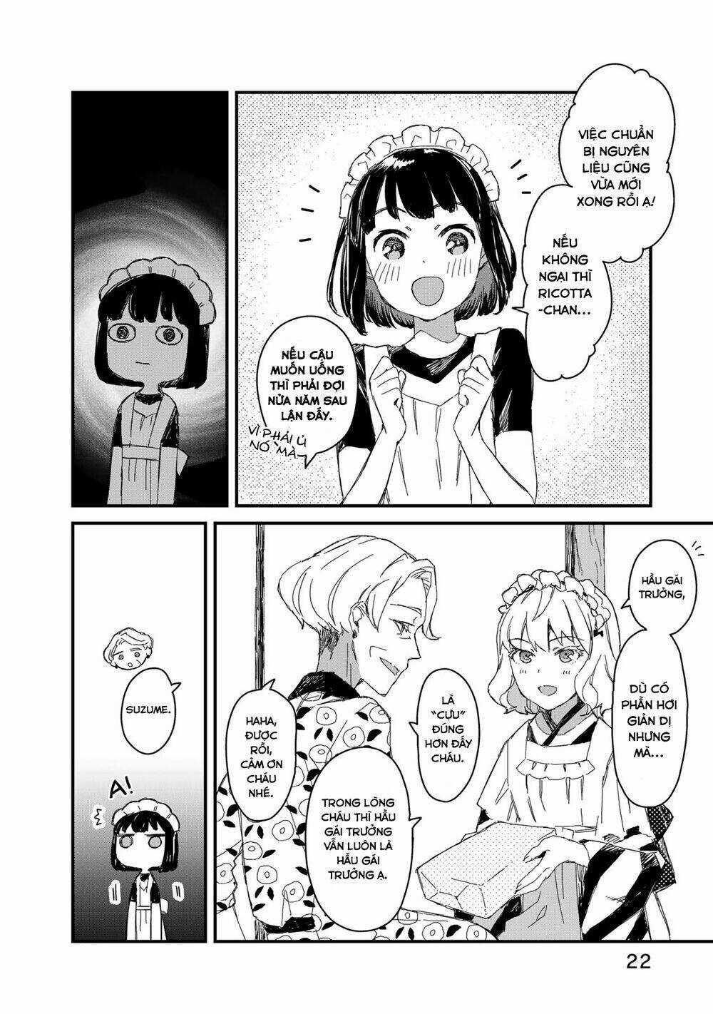 Maid-San Wa Taberu Dake Chapter 22 trang 5