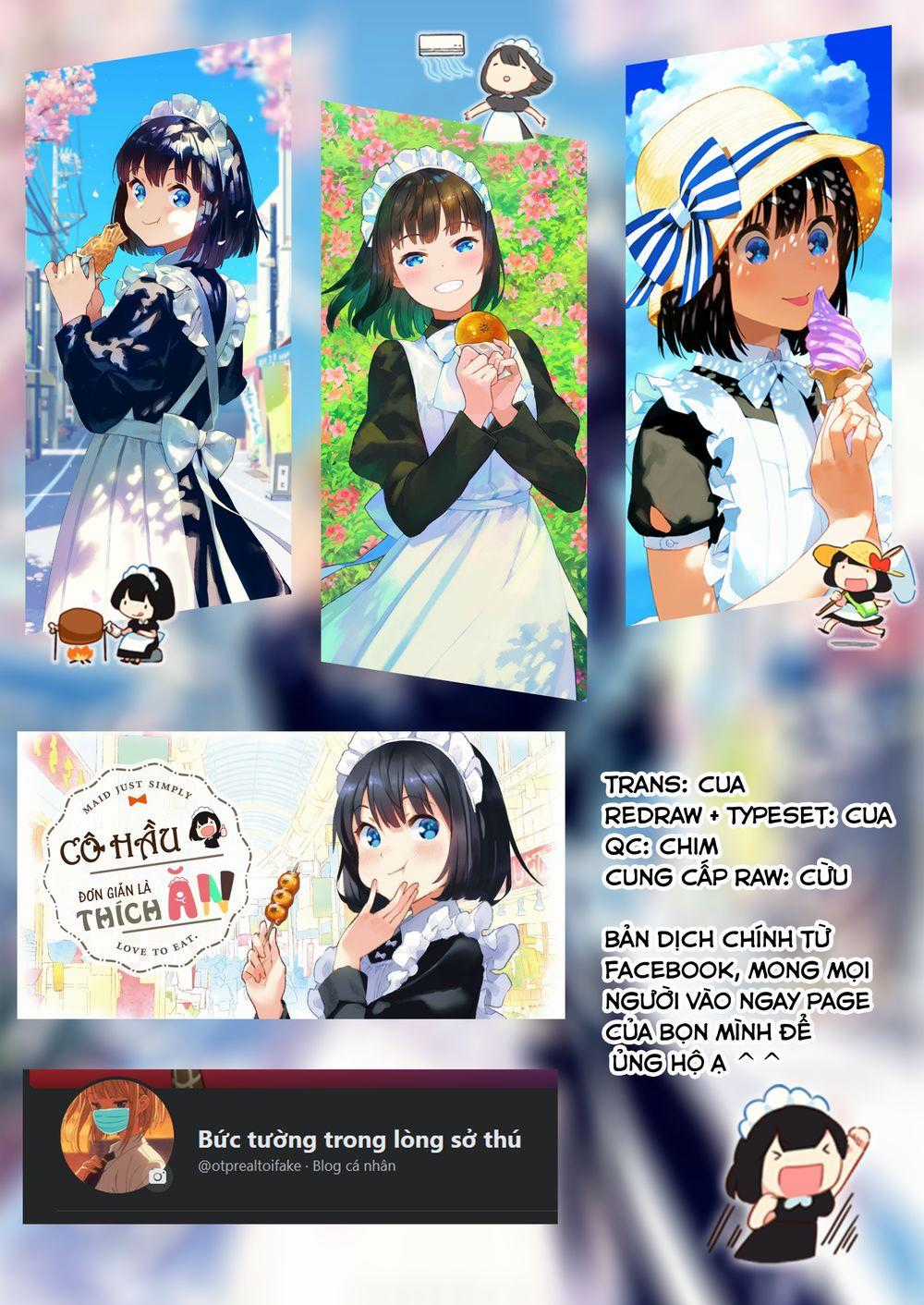 Maid-San Wa Taberu Dake Chapter 25: Cơm trộn trứng sống trang 10