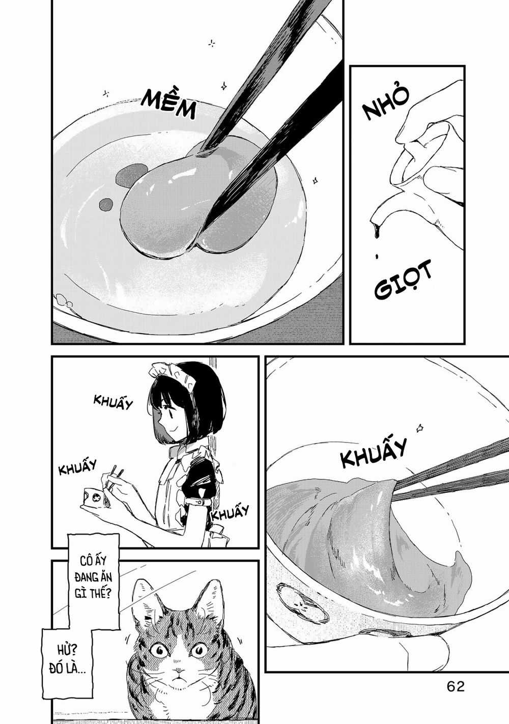 Maid-San Wa Taberu Dake Chapter 25: Cơm trộn trứng sống trang 3