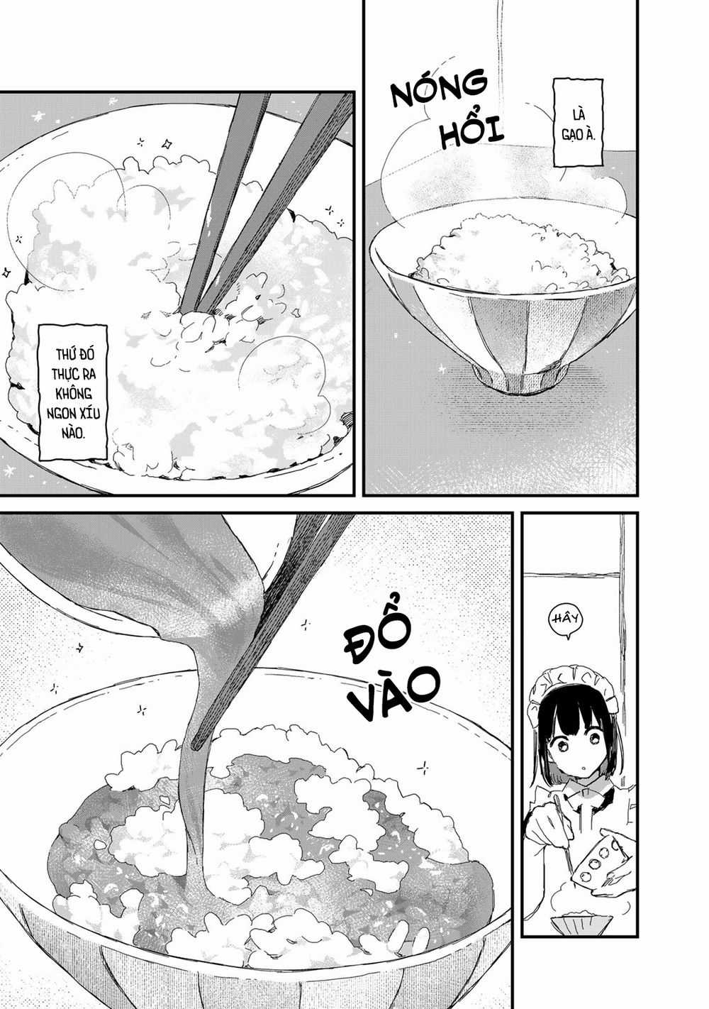 Maid-San Wa Taberu Dake Chapter 25: Cơm trộn trứng sống trang 4
