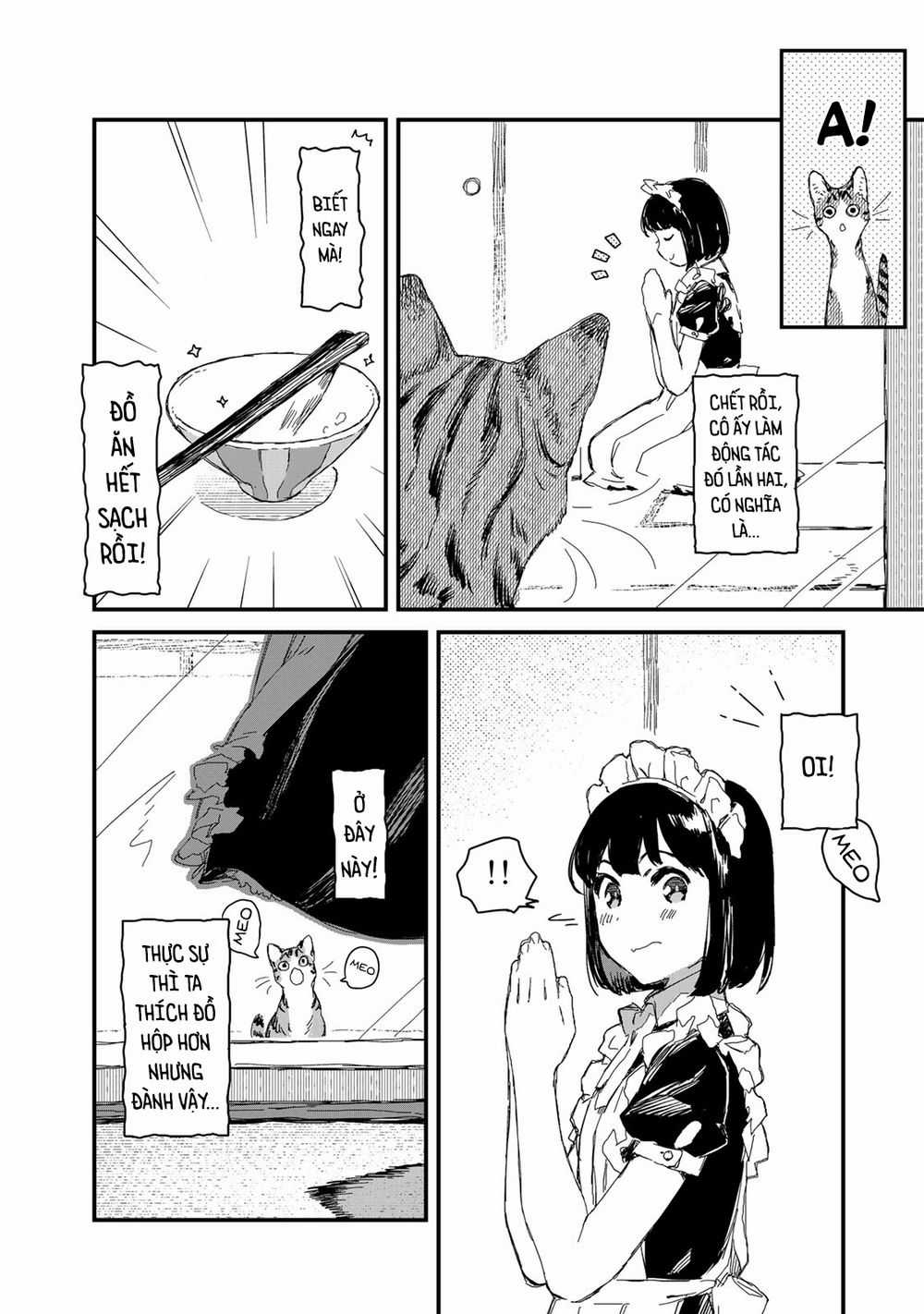 Maid-San Wa Taberu Dake Chapter 25: Cơm trộn trứng sống trang 7