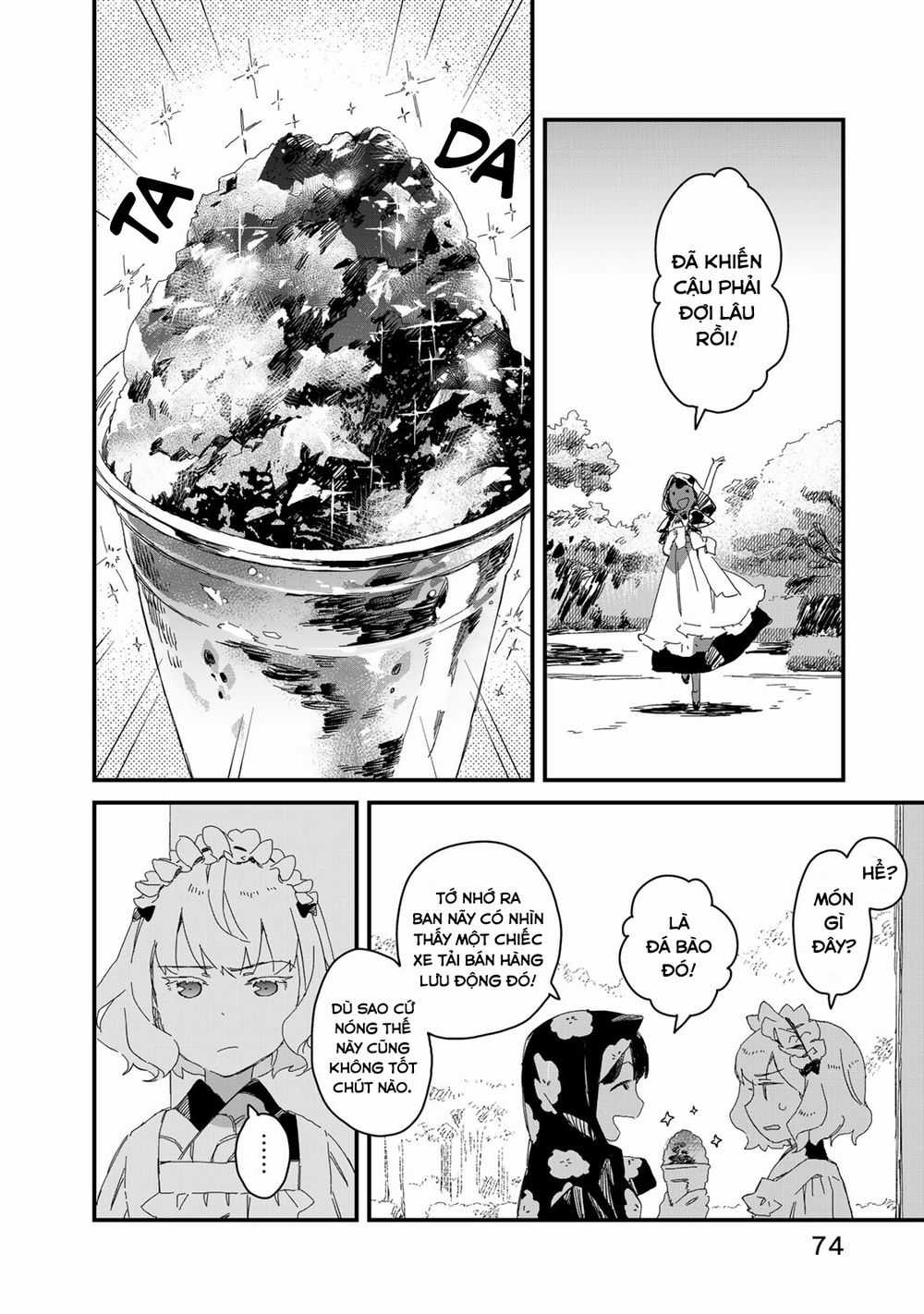 Maid-San Wa Taberu Dake Chapter 26: Đá bào trang 5