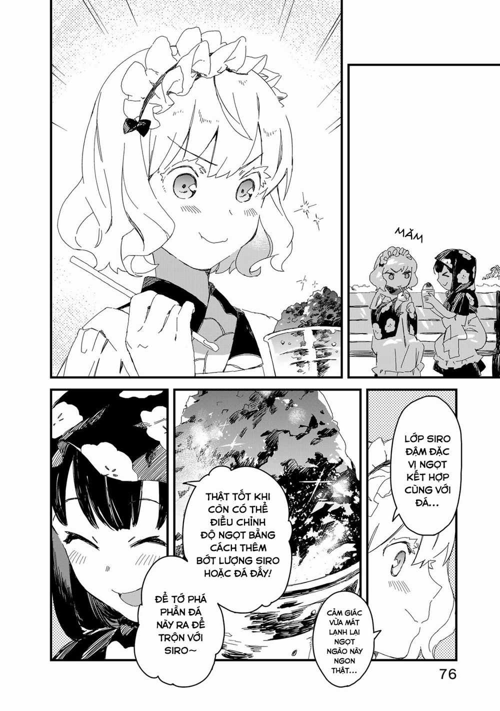 Maid-San Wa Taberu Dake Chapter 26: Đá bào trang 7