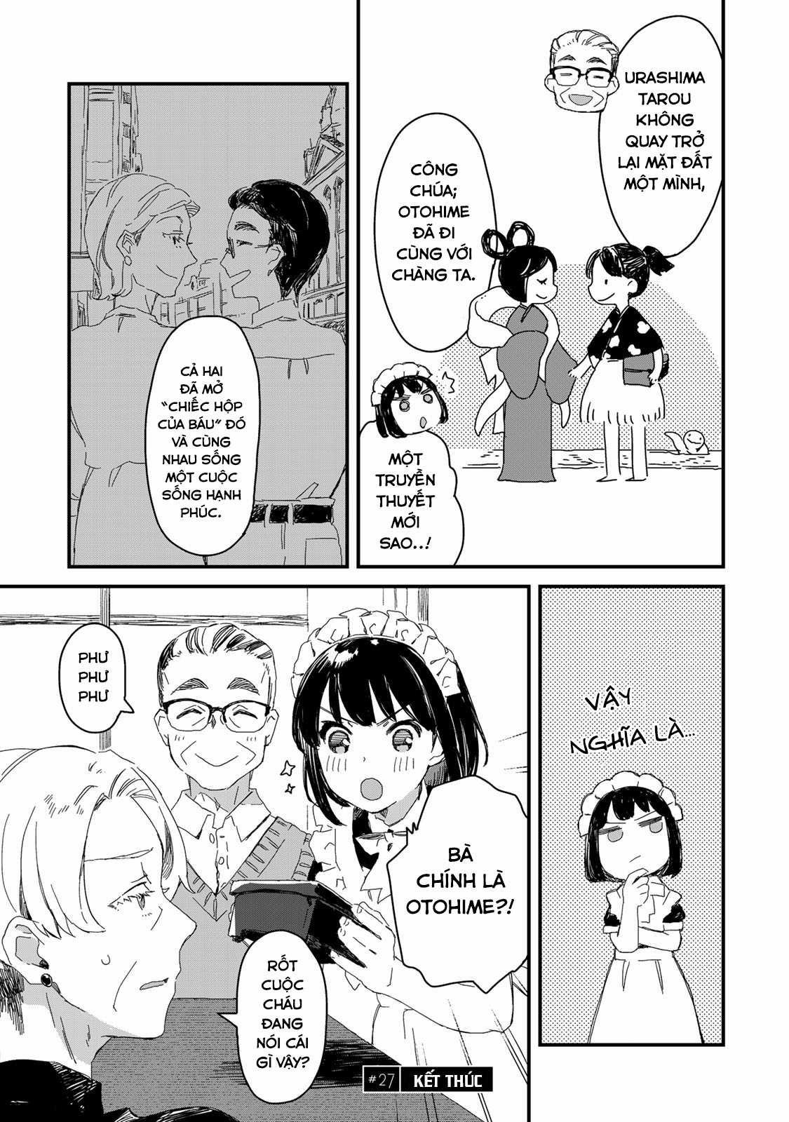 Maid-San Wa Taberu Dake Chapter 28: Lươn trang 10
