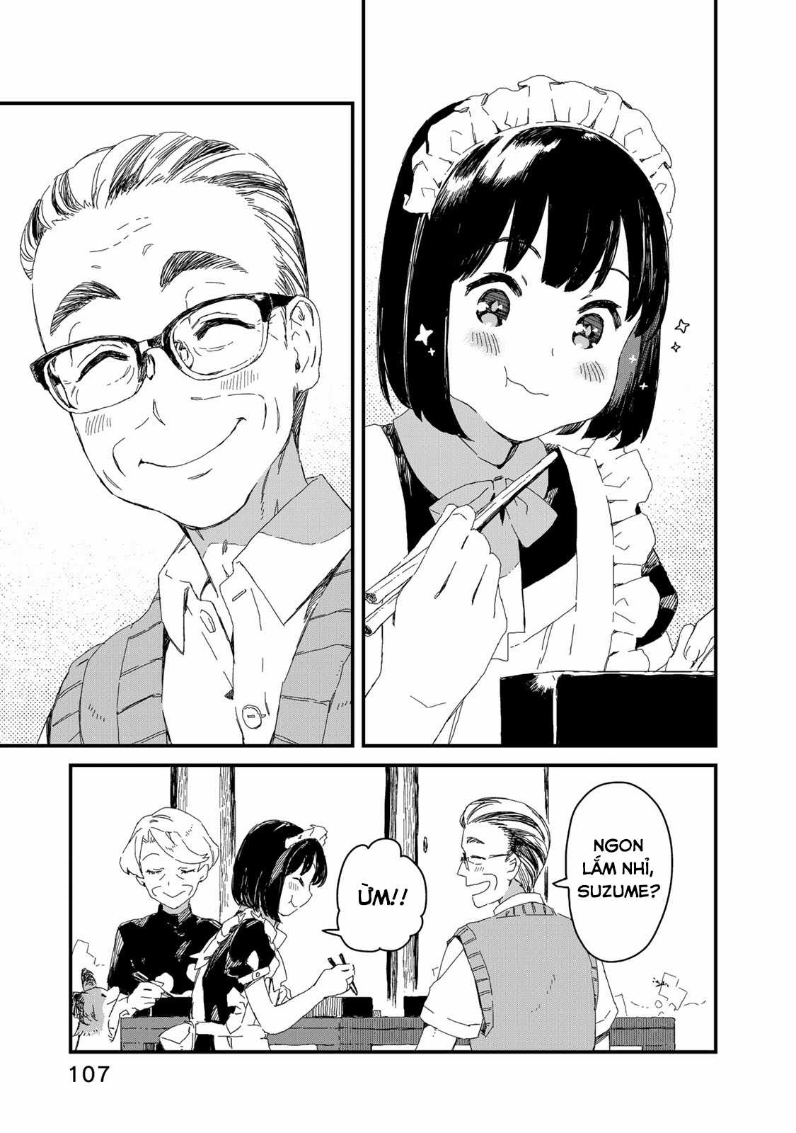 Maid-San Wa Taberu Dake Chapter 28: Lươn trang 8