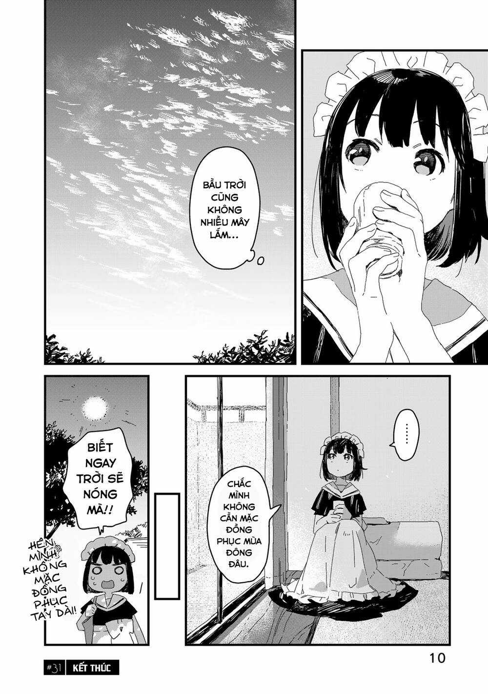 Maid-San Wa Taberu Dake Chapter 31 trang 9